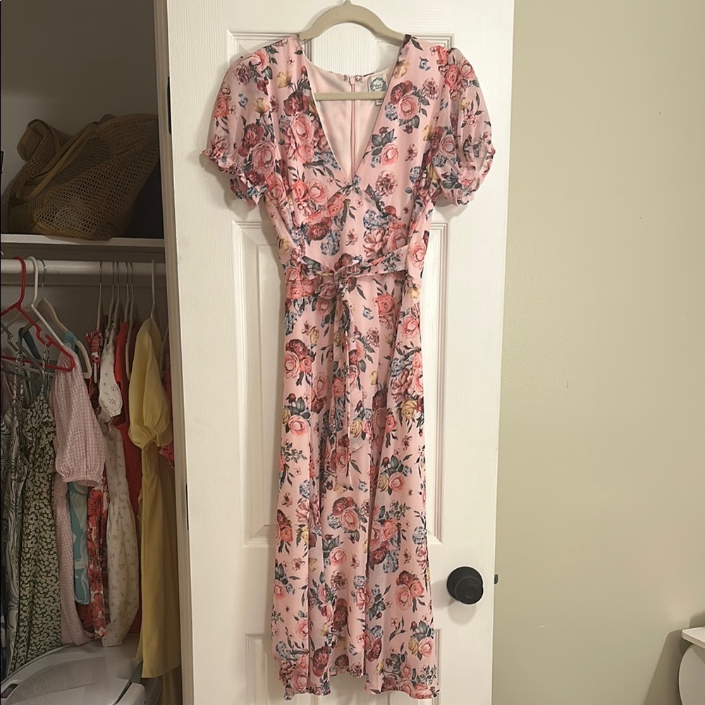 Floral Pink Dress